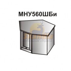 Библиотека низ угл МНУ560ШБИ (Дачная классика)